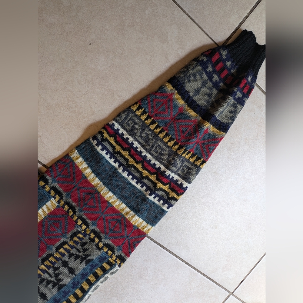 Vintage Obermeyer Ski Denali Style Wool Blend Sweater - Picture 3 of 9